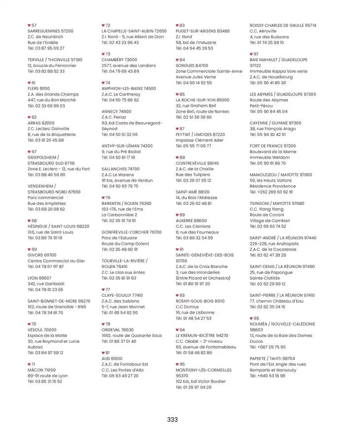 Collection 2024-2025 du 20 août au 30 juin 2025 - Catalogue page 335