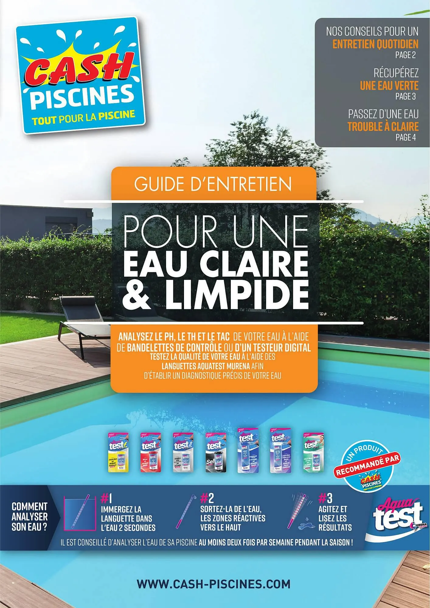 Catalogue Cash Piscines - 1