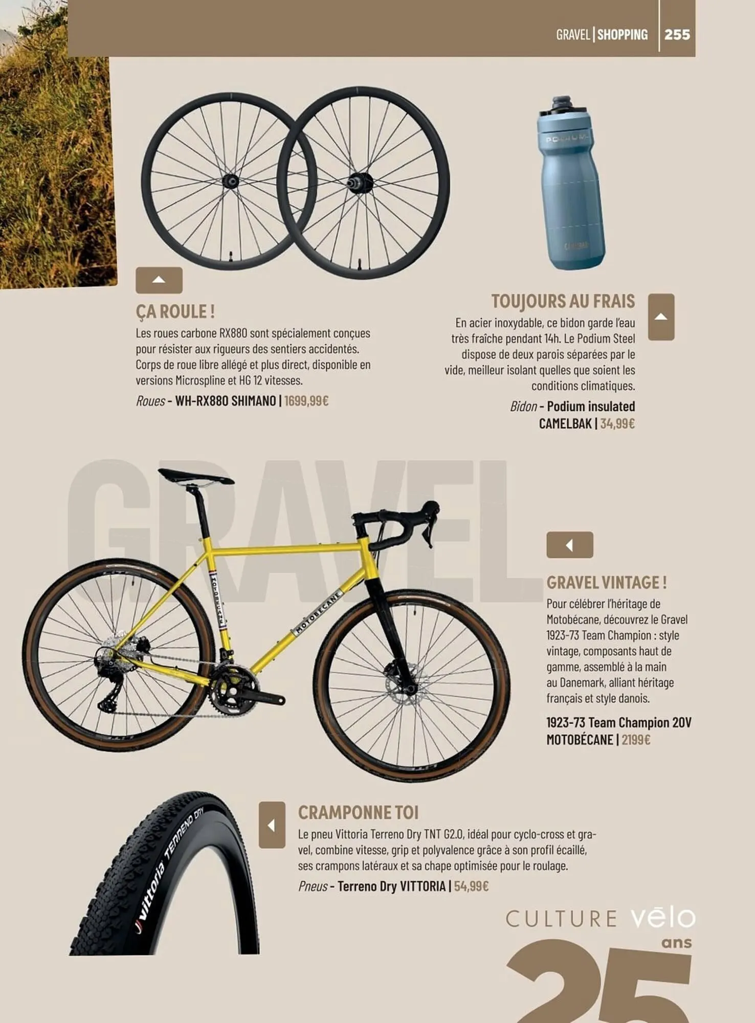 Catalogue Culture Vélo du 2 mai au 31 décembre 2025 - Catalogue page 255