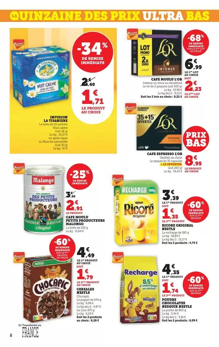 Quinzaine Commerçante du 5 mars au 16 mars 2025 - Catalogue page 8