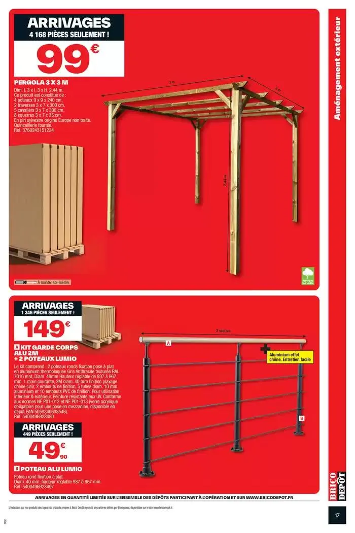 Voyez plus grand avec nos prix dépôts ! du 7 mars au 20 mars 2025 - Catalogue page 17