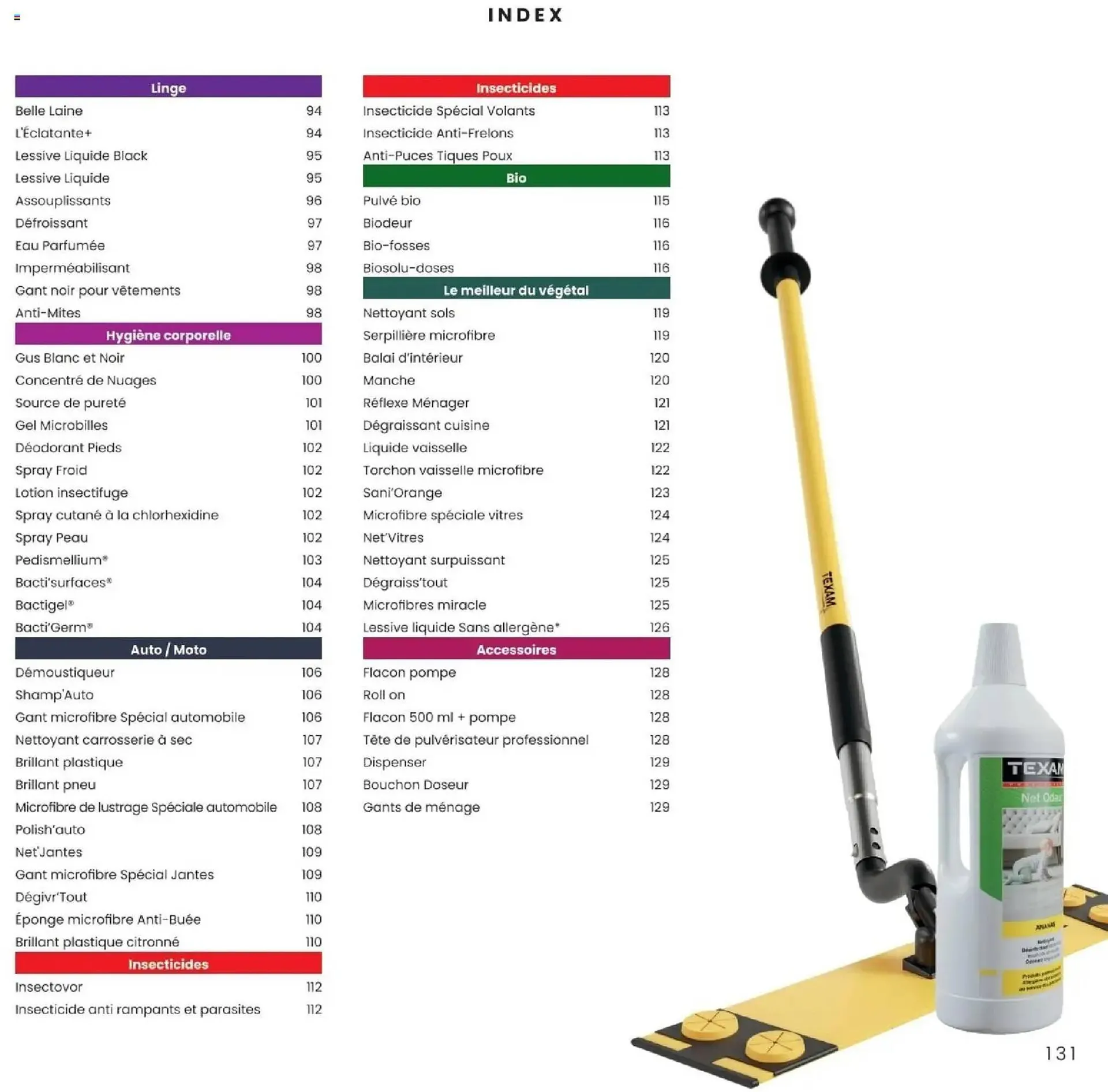 Catalogue Texam du 2 février au 31 décembre 2026 - Catalogue page 131