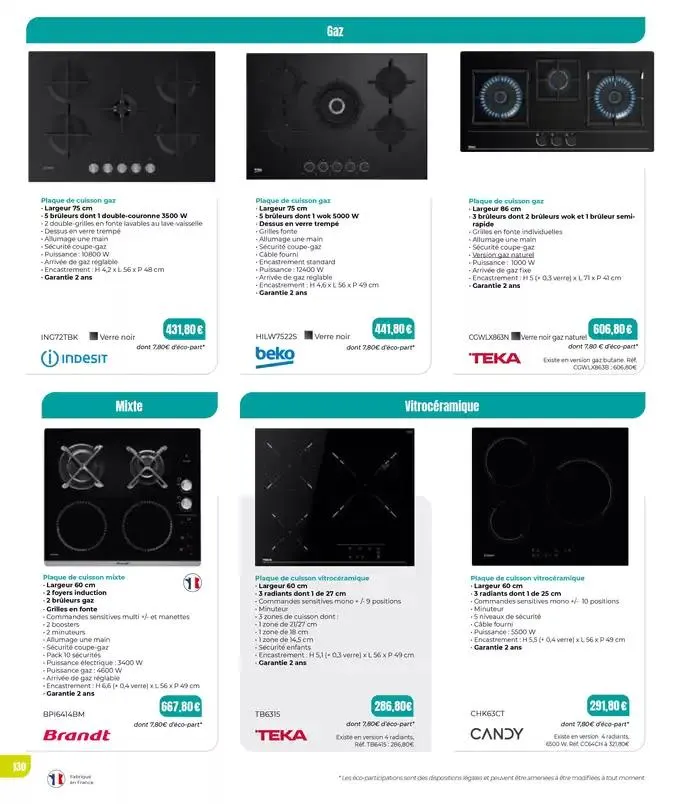 Consultez le menu avant de vous mettre en cuisine. du 7 janvier au 31 décembre 2025 - Catalogue page 130