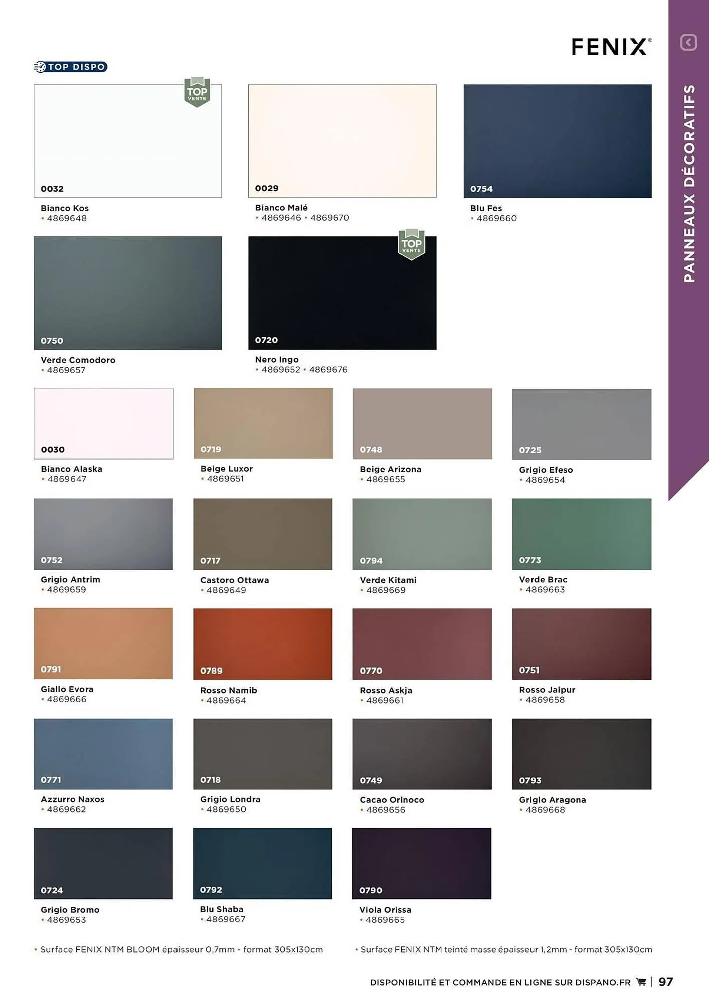 Catalogue Dispano du 25 avril au 31 décembre 2025 - Catalogue page 97