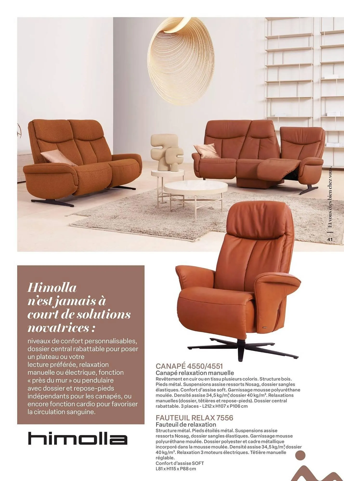 Catalogue monsieur meuble du 16 septembre au 31 mai 2026 - Catalogue page 41