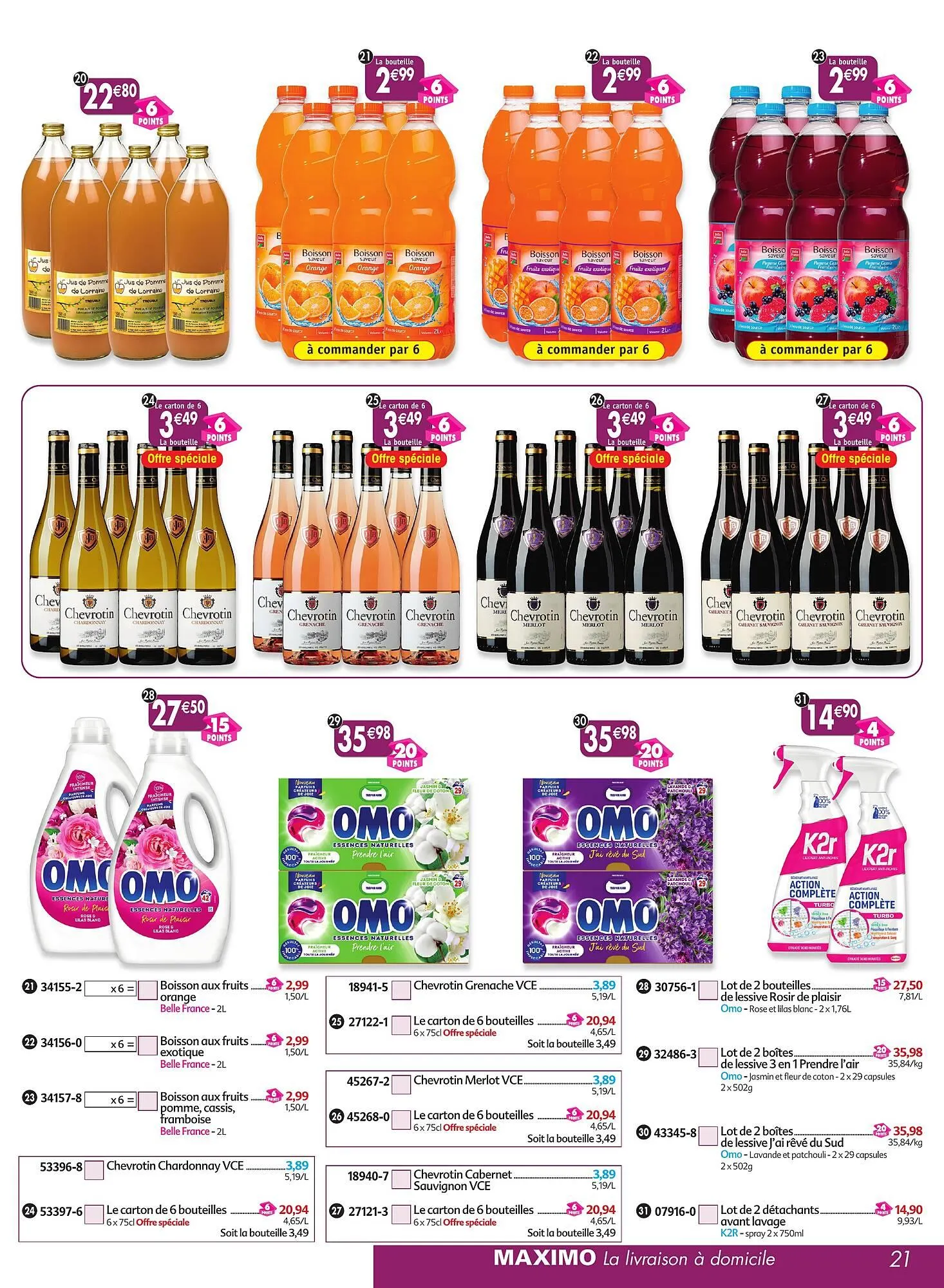 Catalogue Maximo du 30 septembre au 31 octobre 2025 - Catalogue page 21