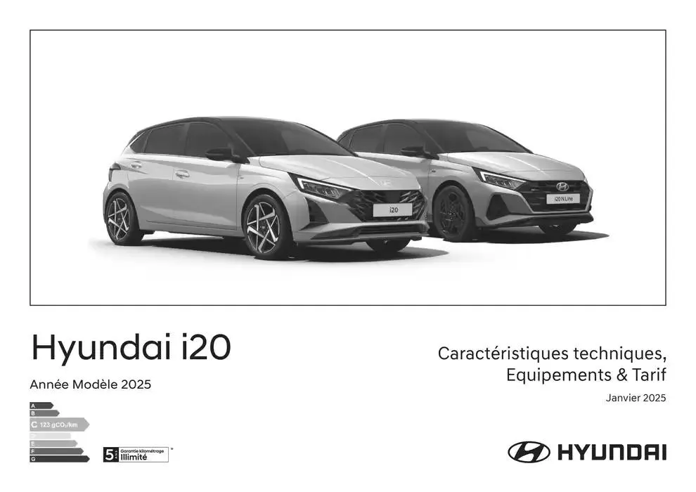 Hyundai Hyundai i20 du 22 janvier au 22 janvier 2026 - Catalogue page 28