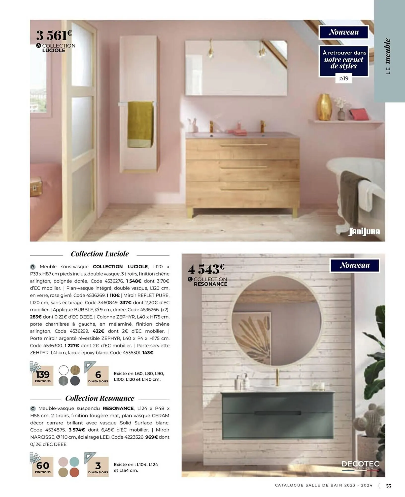 Catalogue Cedeo du 6 juillet au 31 décembre 2023 - Catalogue page 55
