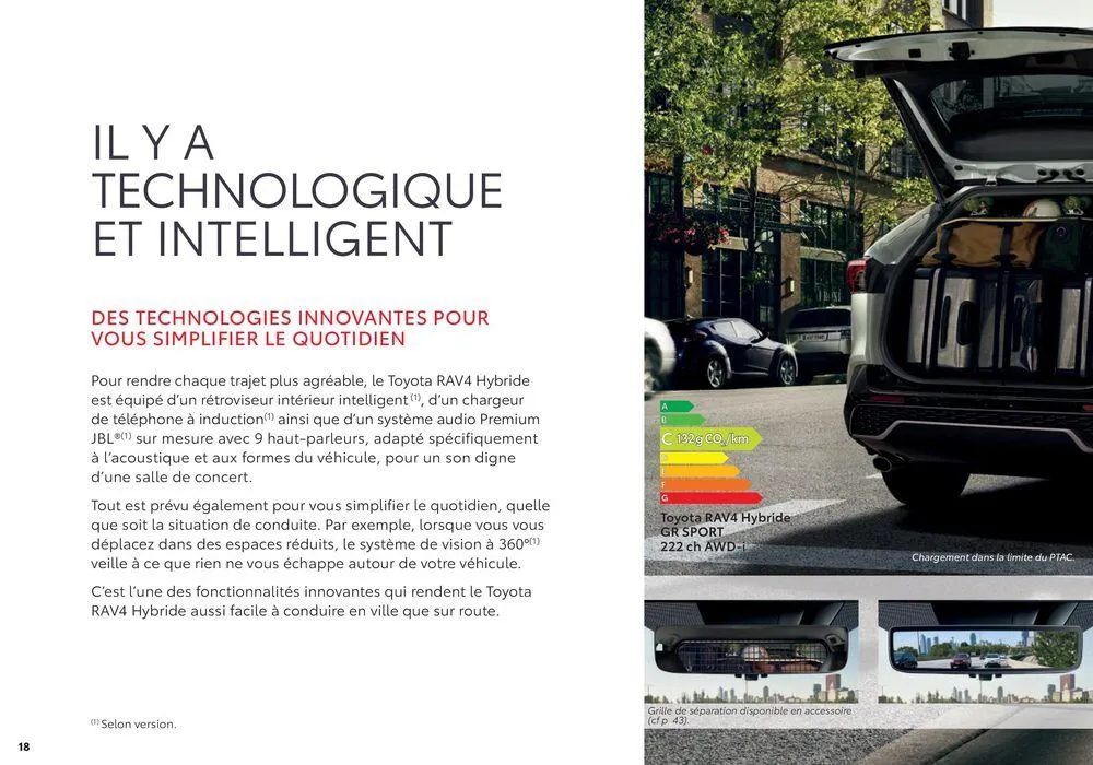 Toyota RAV4  du 2 septembre au 31 août 2025 - Catalogue page 18
