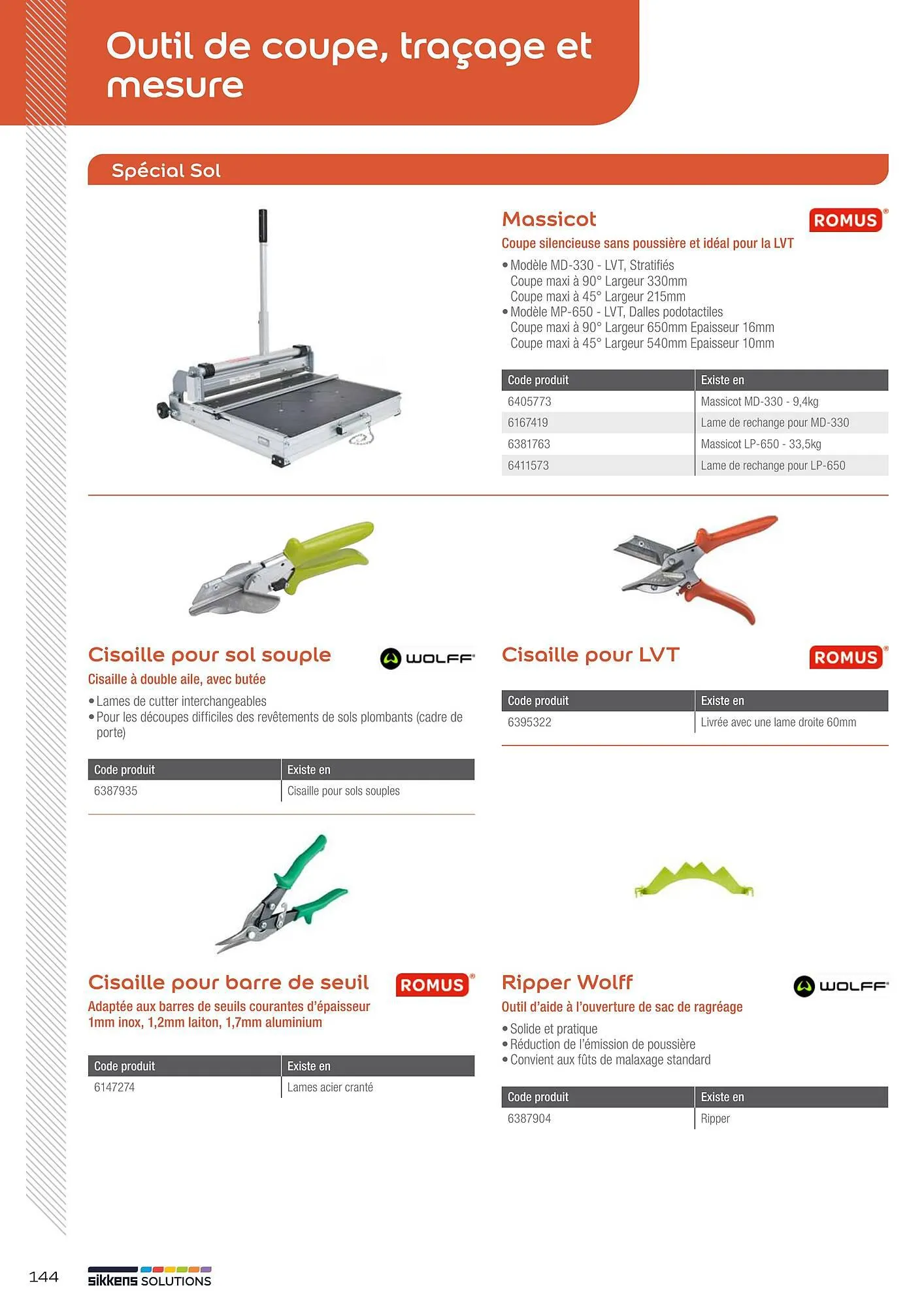 Catalogue Sikkens Solution du 8 janvier au 28 décembre 2025 - Catalogue page 144
