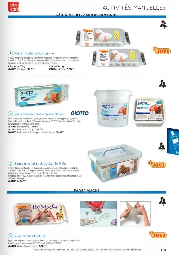 Écoles et loisirs 2025 du 1 janvier au 31 décembre 2025 - Catalogue page 195