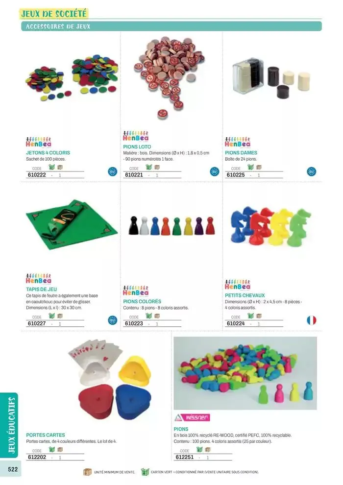 Nos Catalogues Thématiques du 1 janvier au 31 décembre 2025 - Catalogue page 524