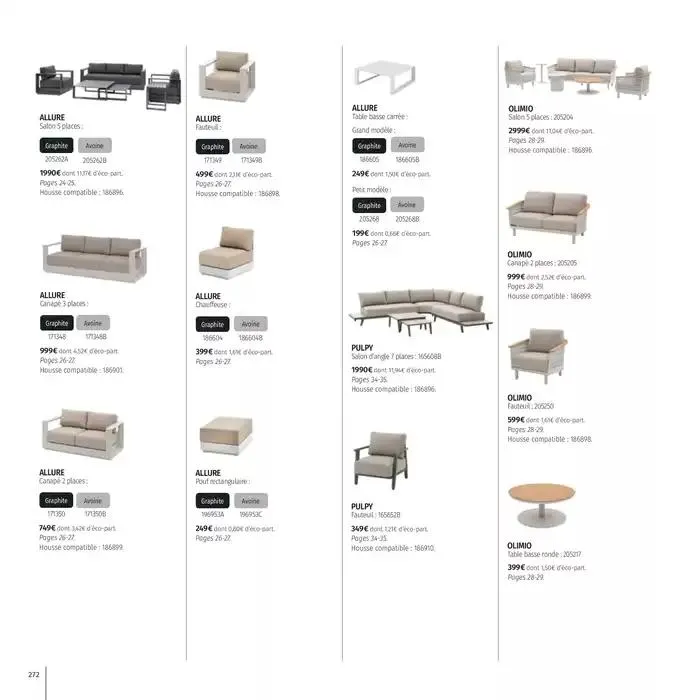 Catalogue Hespéride 2025 du 5 février au 31 décembre 2025 - Catalogue page 272