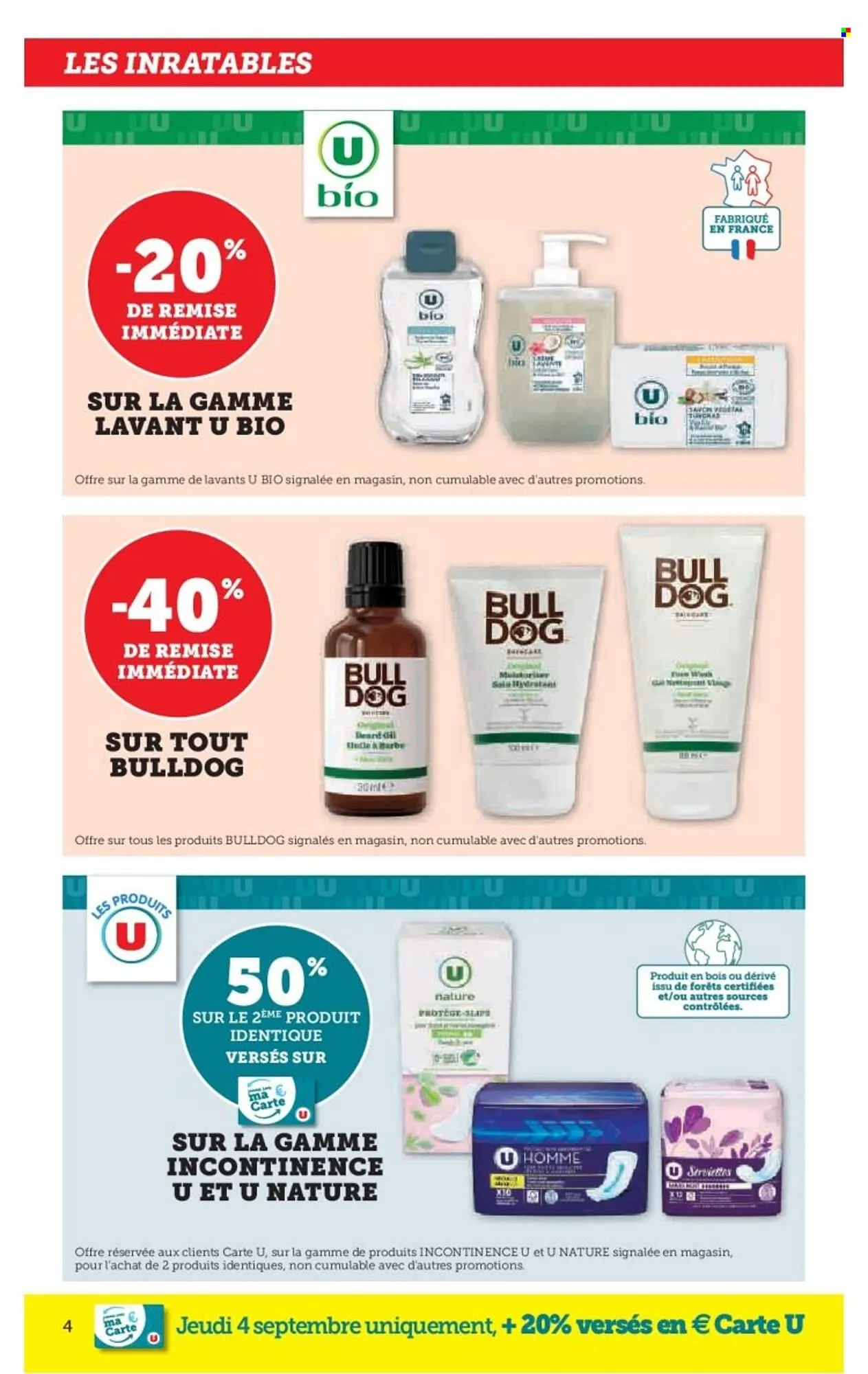 Catalogue Super U du 2 septembre au 14 septembre 2025 - Catalogue page 4