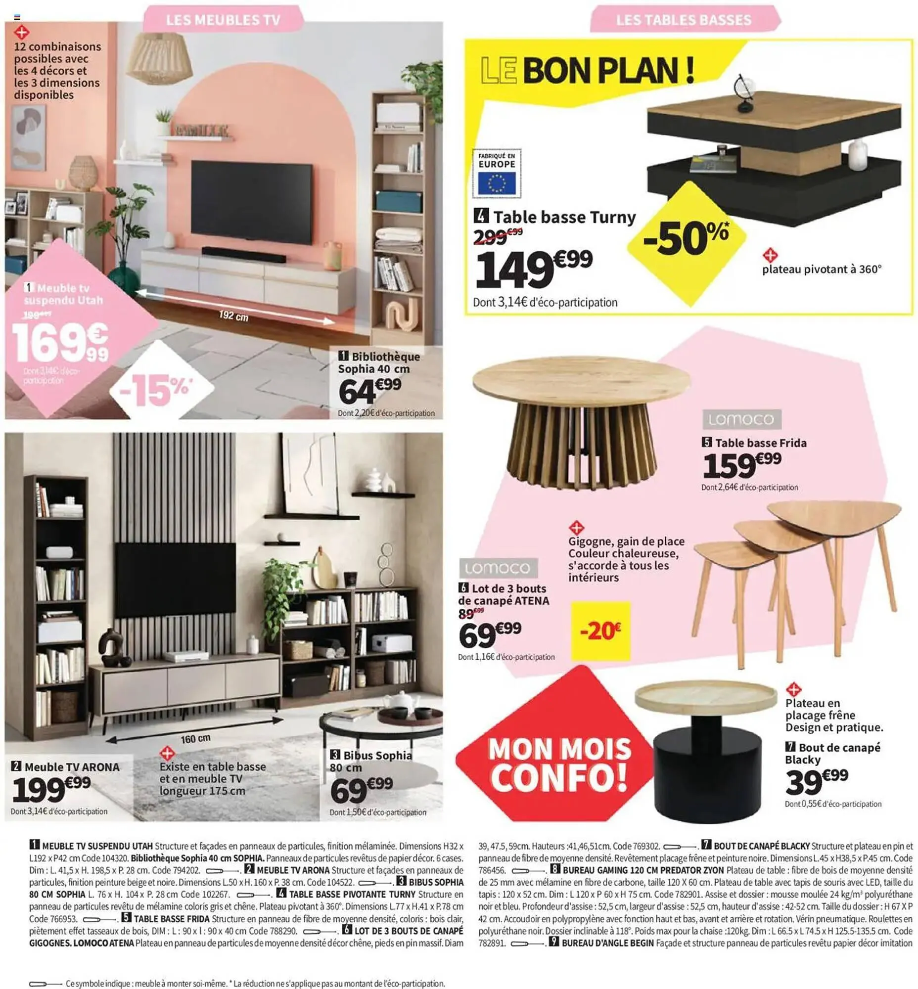 Catalogue Conforama du 22 avril au 26 mai 2025 - Catalogue page 8
