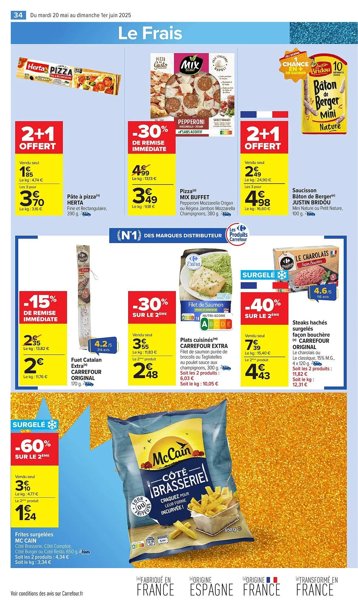 Catalogue Carrefour Market du 20 mai au 1 juin 2025 - Catalogue page 38