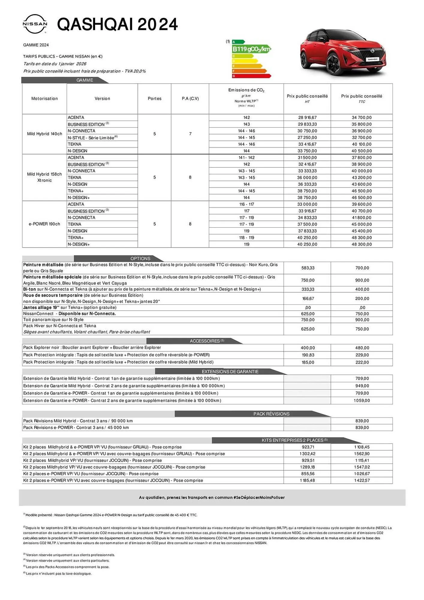 Catalogue Nissan du 6 janvier au 31 mai 2026 - Catalogue page 5