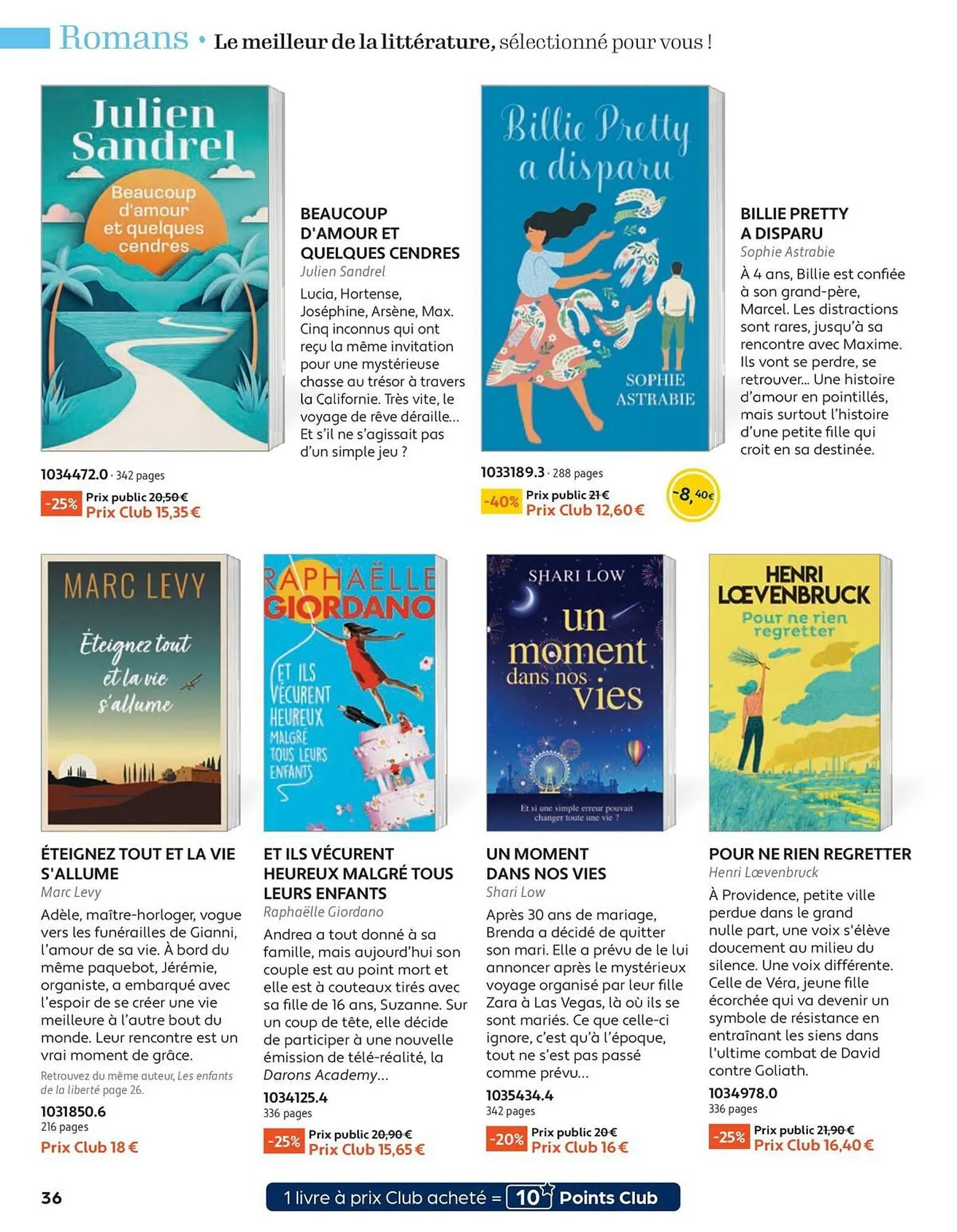 Catalogue France Loisirs du 2 mars au 30 avril 2026 - Catalogue page 36