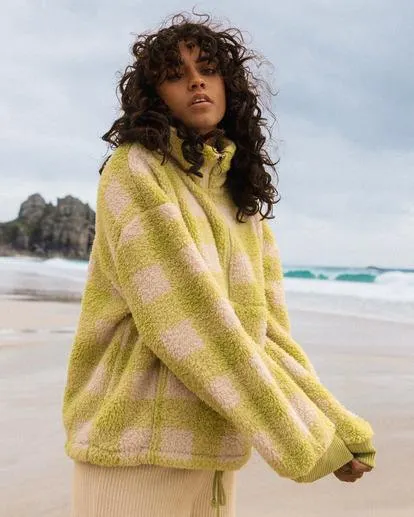 Time Off - Polaire demi-zip pour Femme