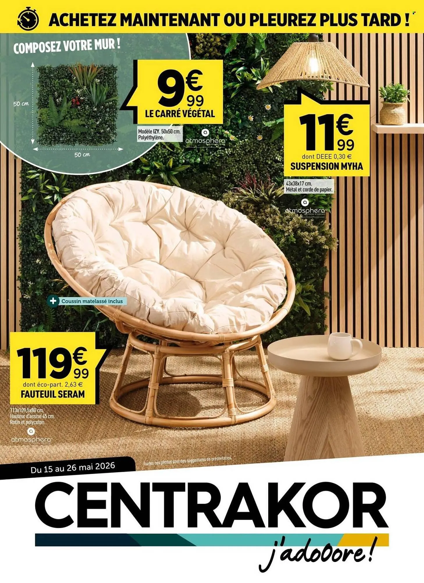 Catalogue Centrakor du 15 mai au 26 mai 2026 - Catalogue page 1