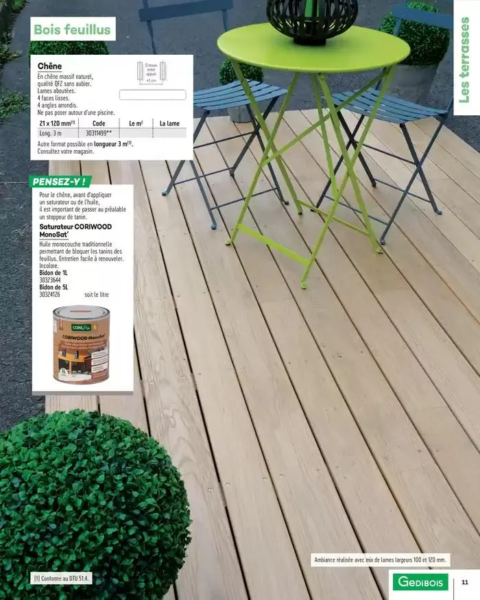 Aménagements Extérieurs 2025 du 1 janvier au 31 décembre 2025 - Catalogue page 11