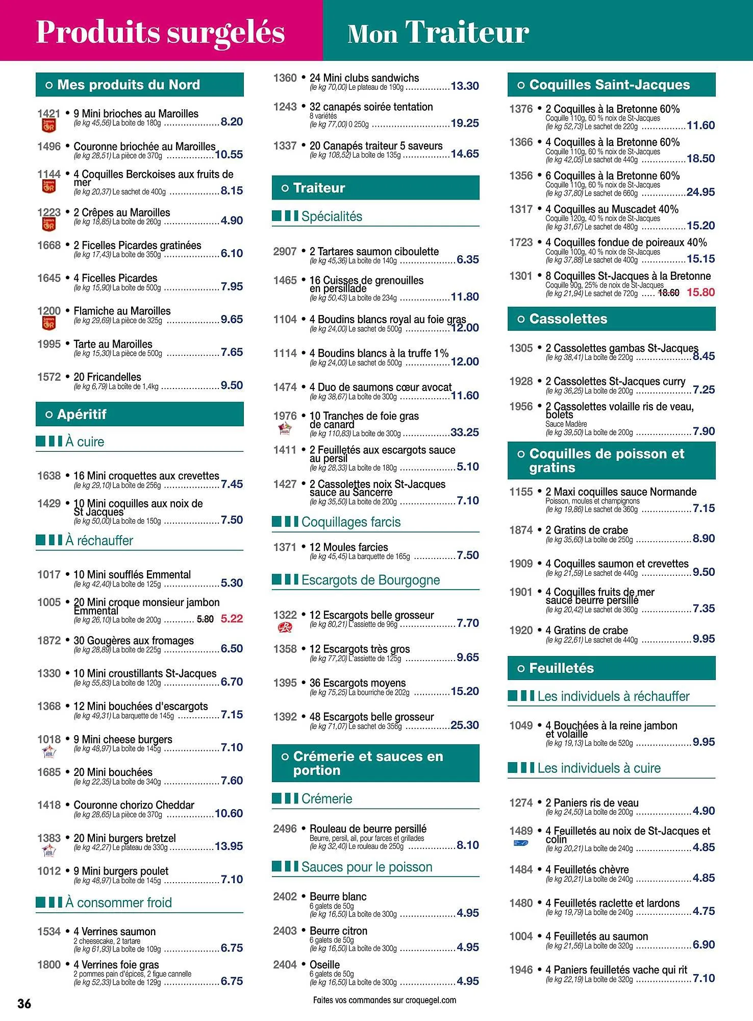 Catalogue Croque Gel du 29 mars au 5 mai 2024 - Catalogue page 36