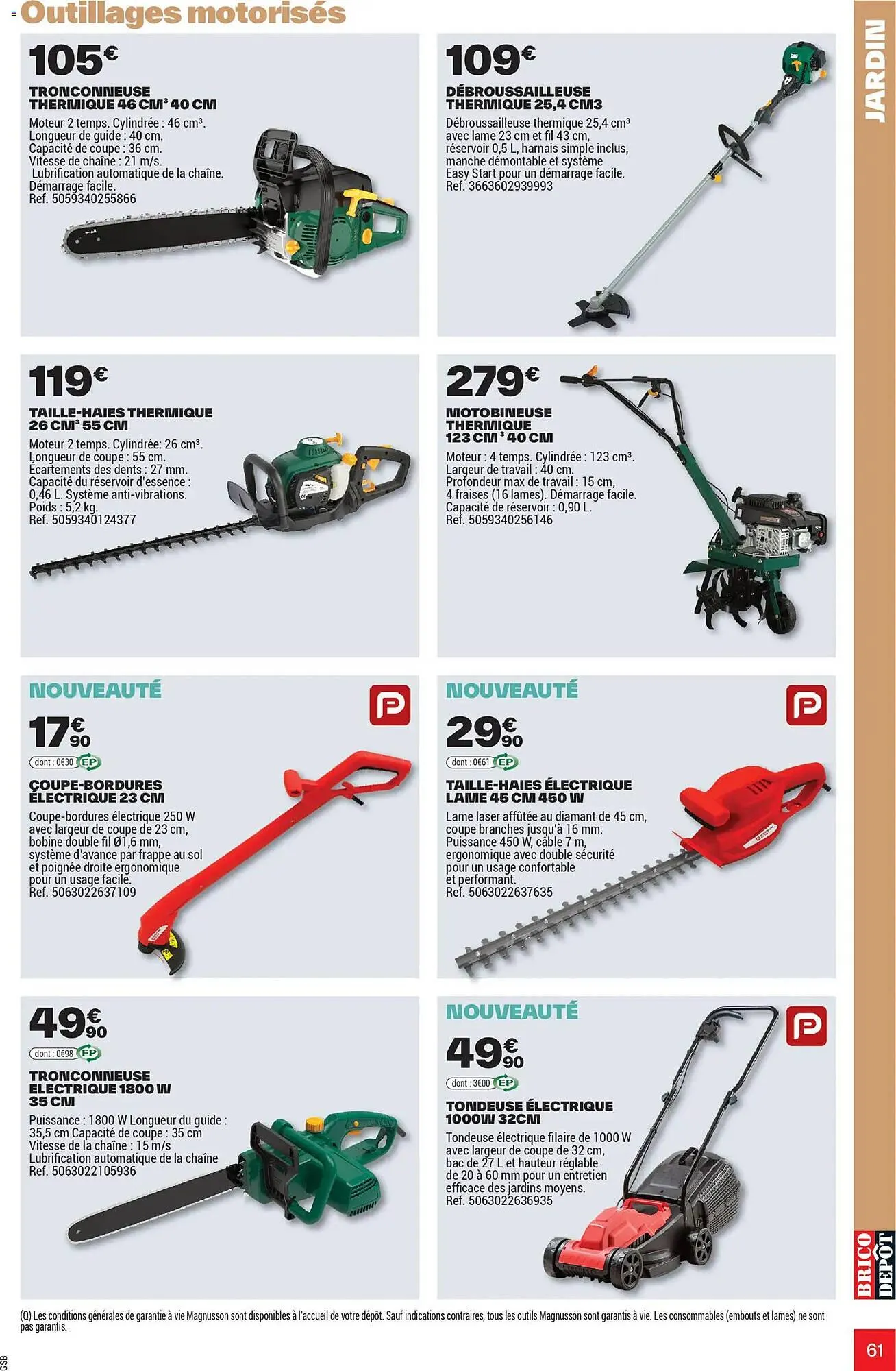 Catalogue Brico Dépôt du 25 mars au 12 juin 2026 - Catalogue page 61