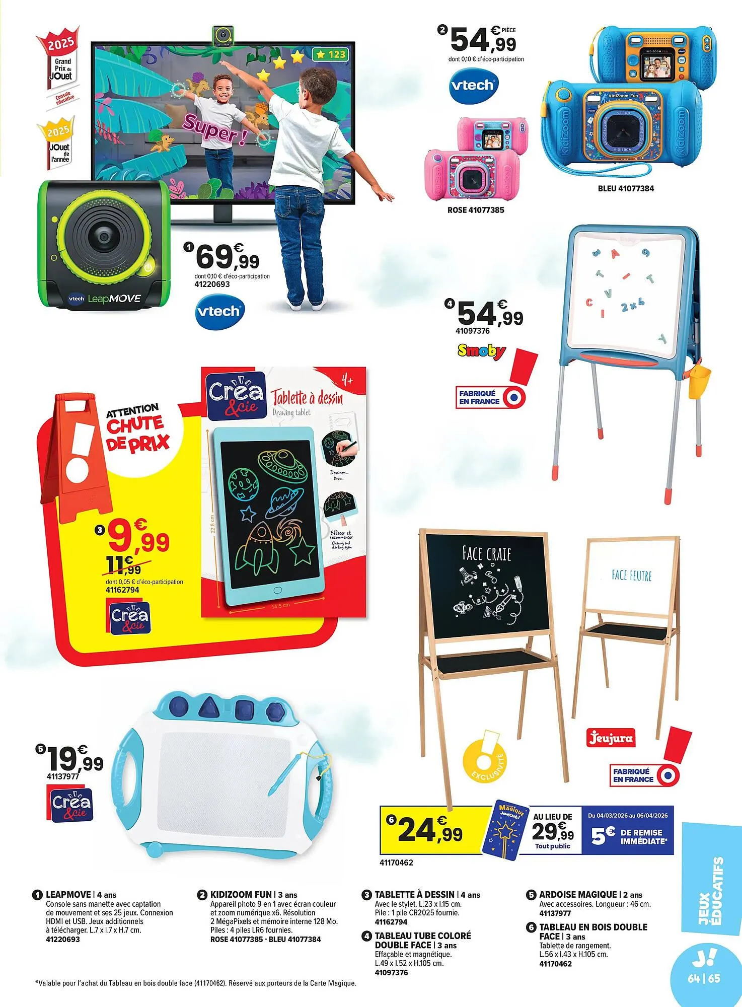 Catalogue JouéClub du 4 mars au 6 avril 2026 - Catalogue page 65