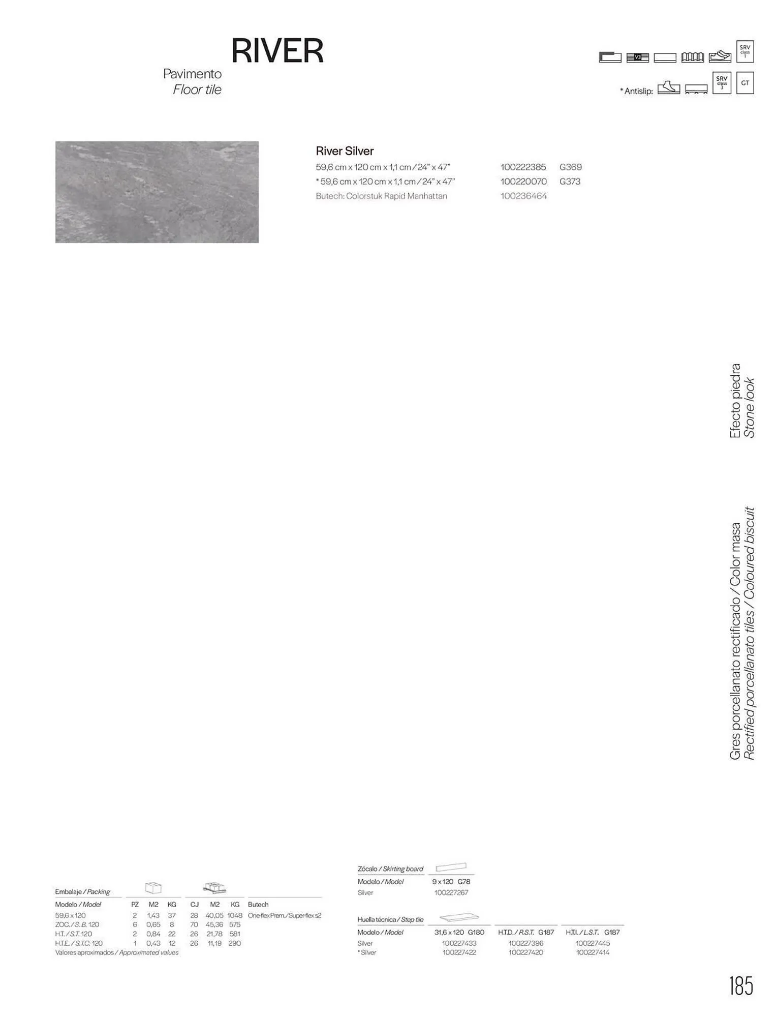 Catalogue Porcelanosa du 27 janvier au 31 décembre 2025 - Catalogue page 187