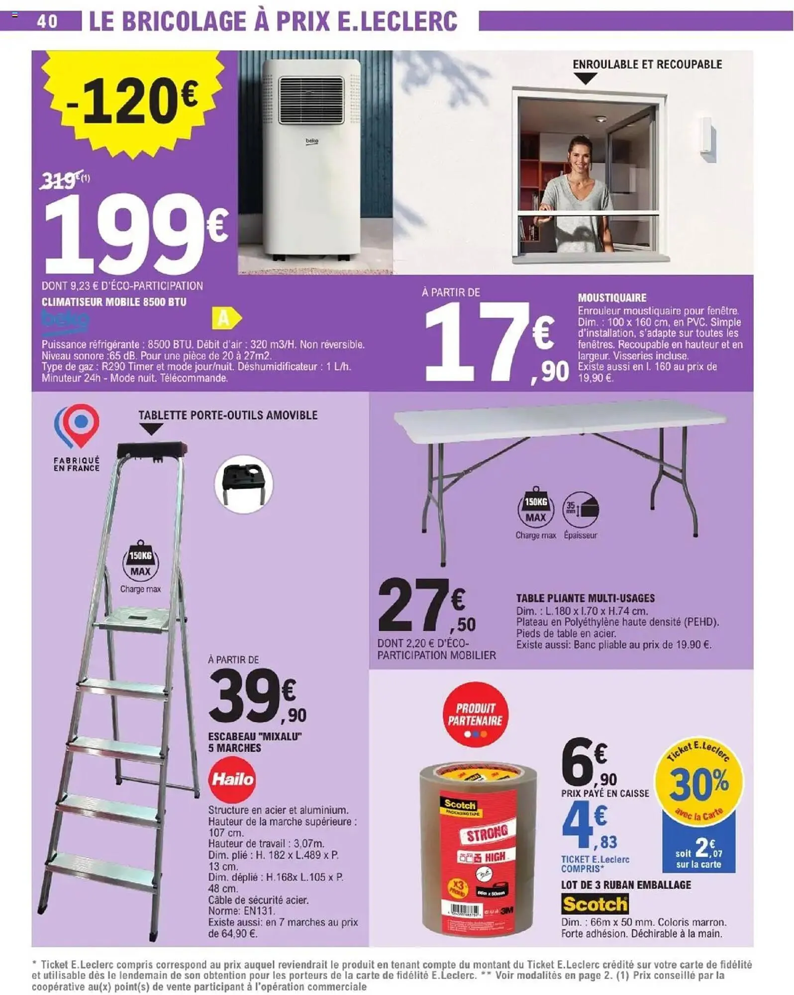 Catalogue E.Leclerc du 1 juillet au 12 juillet 2025 - Catalogue page 40