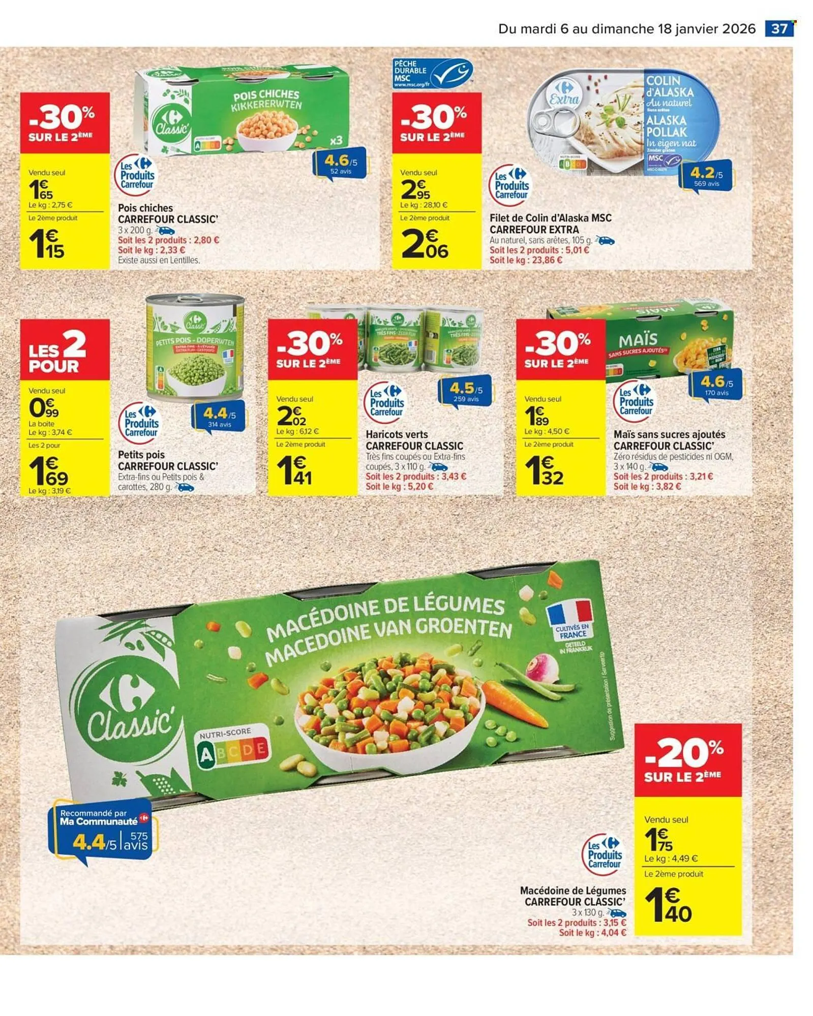 Catalogue Carrefour Market du 6 janvier au 18 janvier 2026 - Catalogue page 39