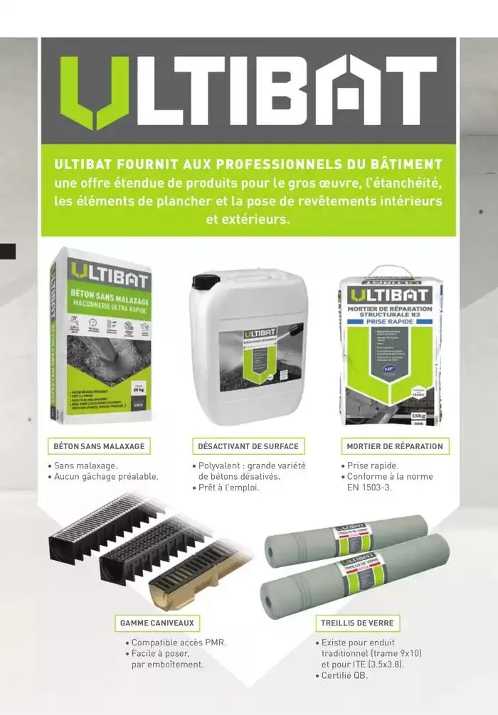 Matériaux 2025 du 1 janvier au 31 décembre 2025 - Catalogue page 116