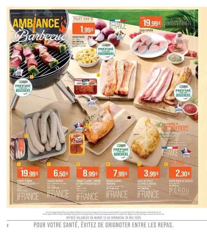 Fête du Boulanger du 12 mai au 25 mai 2025 - Catalogue page 8