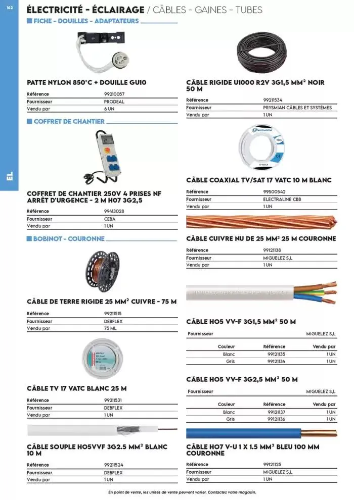 Tout faire +de 15 000 Produits du 17 décembre au 30 juin 2025 - Catalogue page 69
