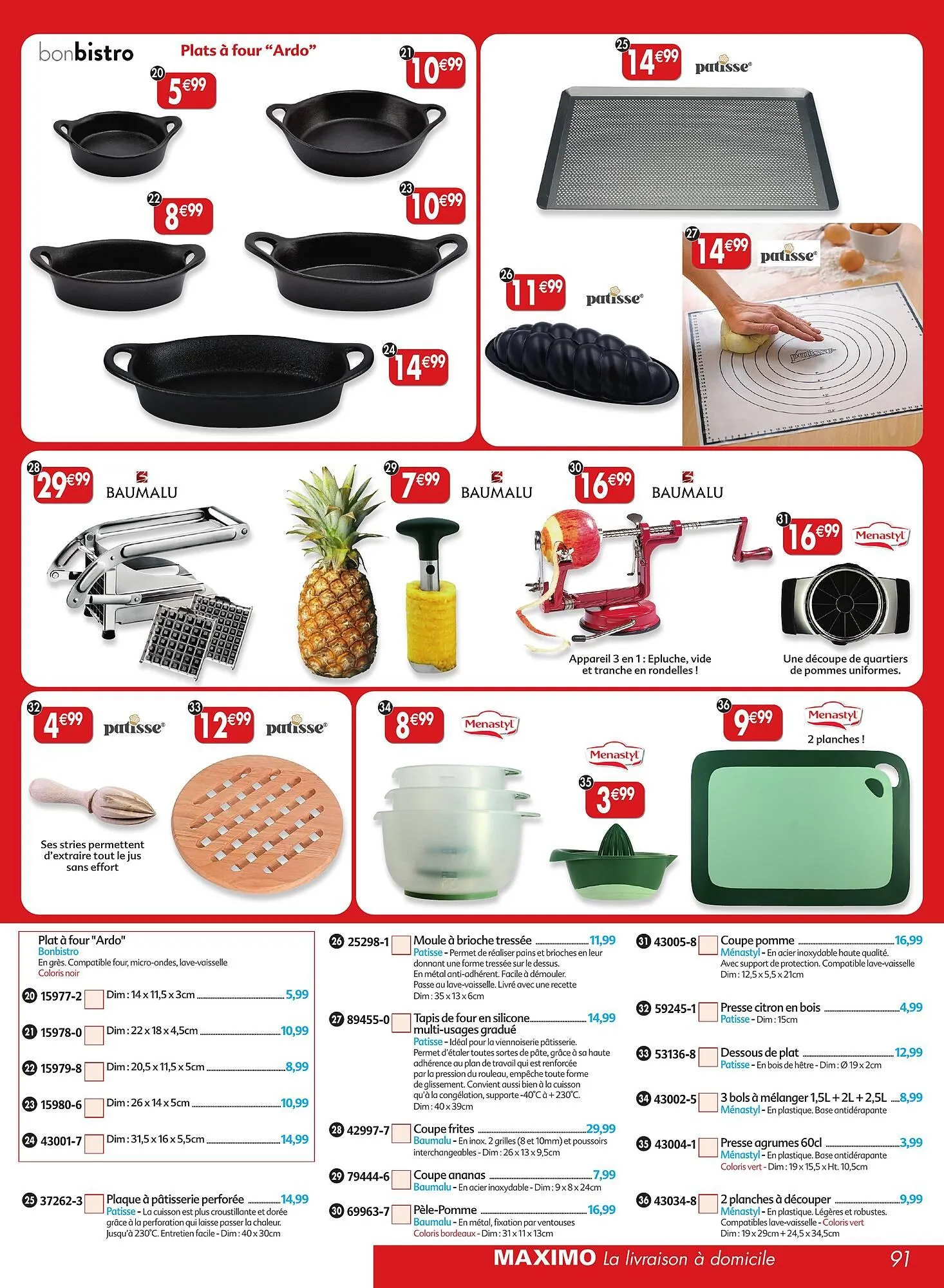 Catalogue Maximo du 30 septembre au 31 octobre 2025 - Catalogue page 91