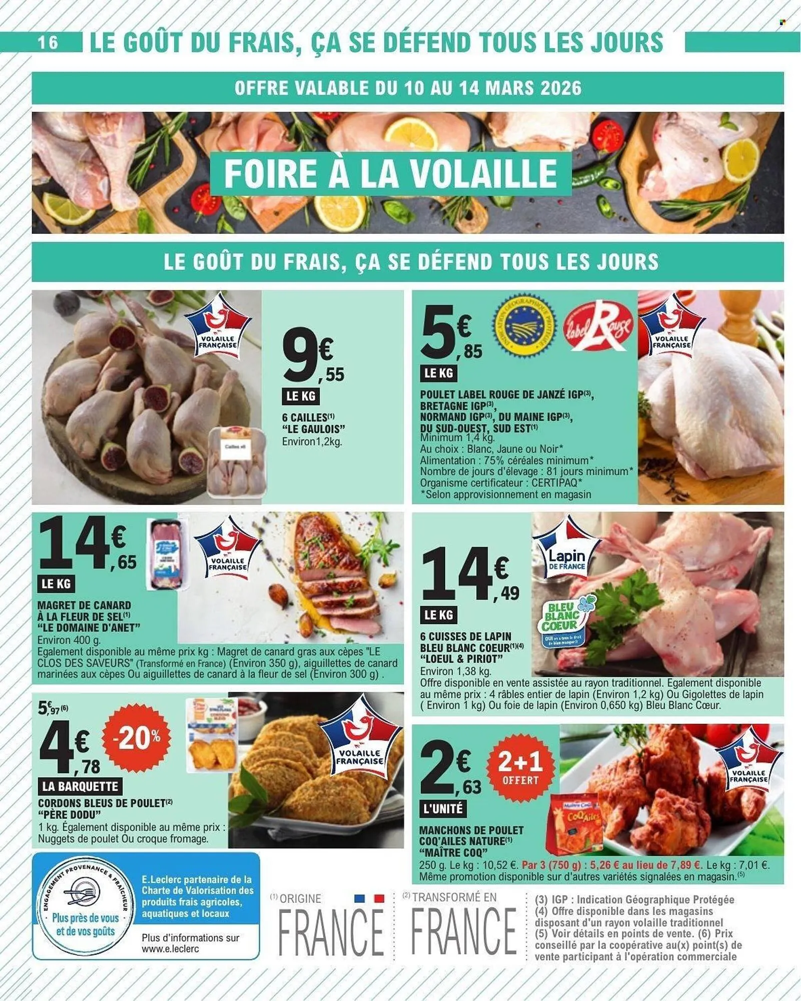 Catalogue E.Leclerc du 10 mars au 21 mars 2026 - Catalogue page 16