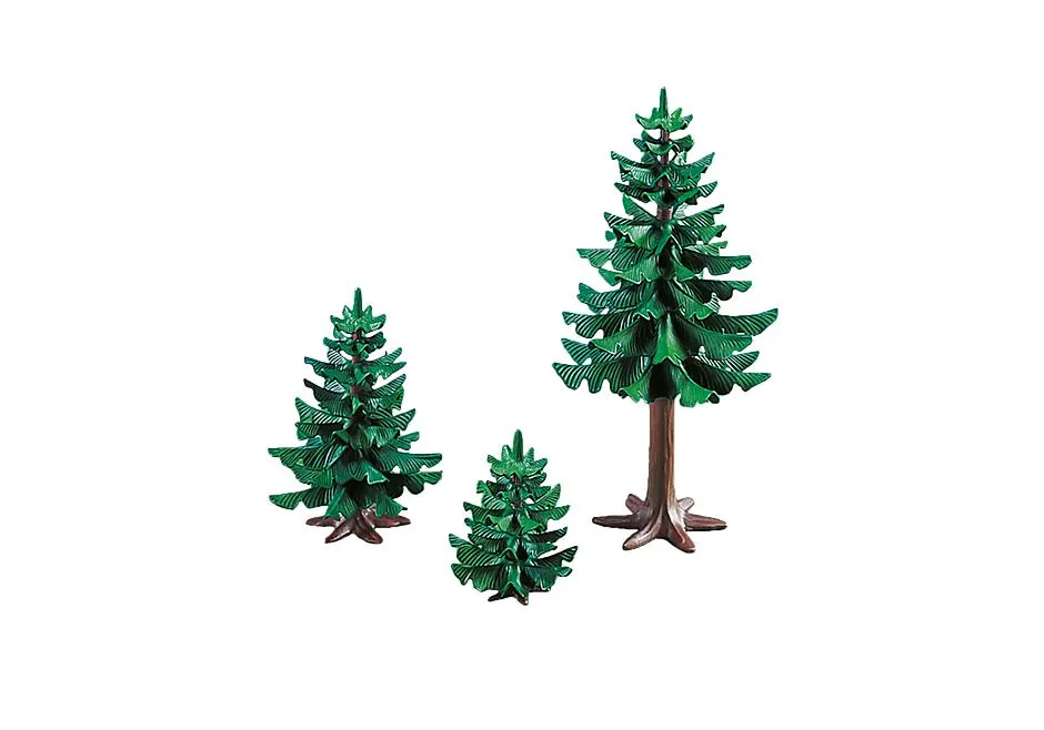3 sapins
