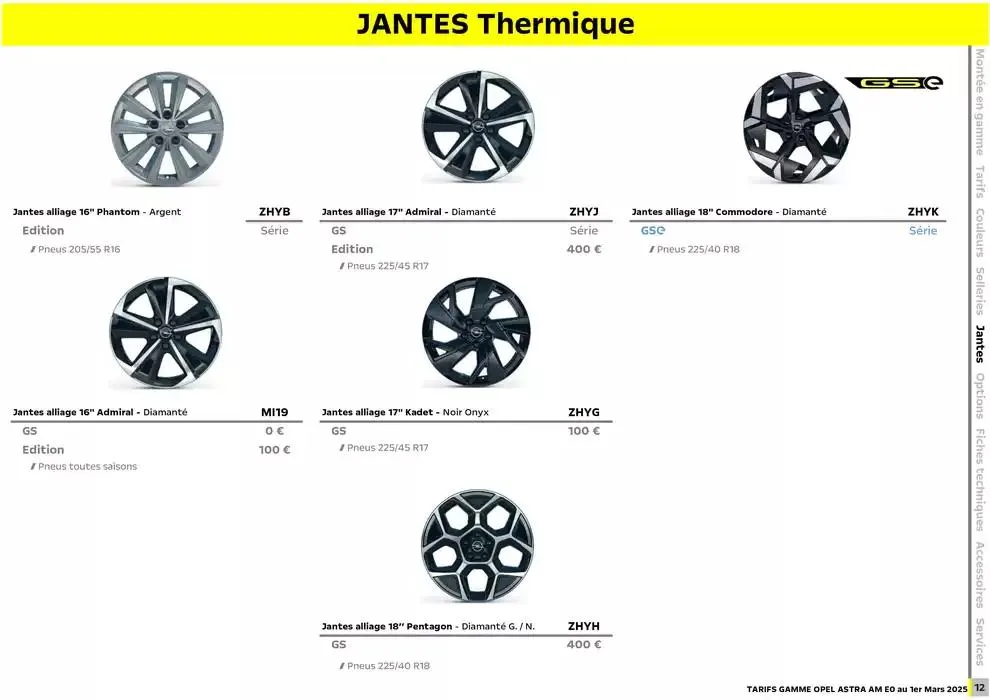 Opel Astra et Astra Sports Tourer du 5 mars au 5 mars 2026 - Catalogue page 13