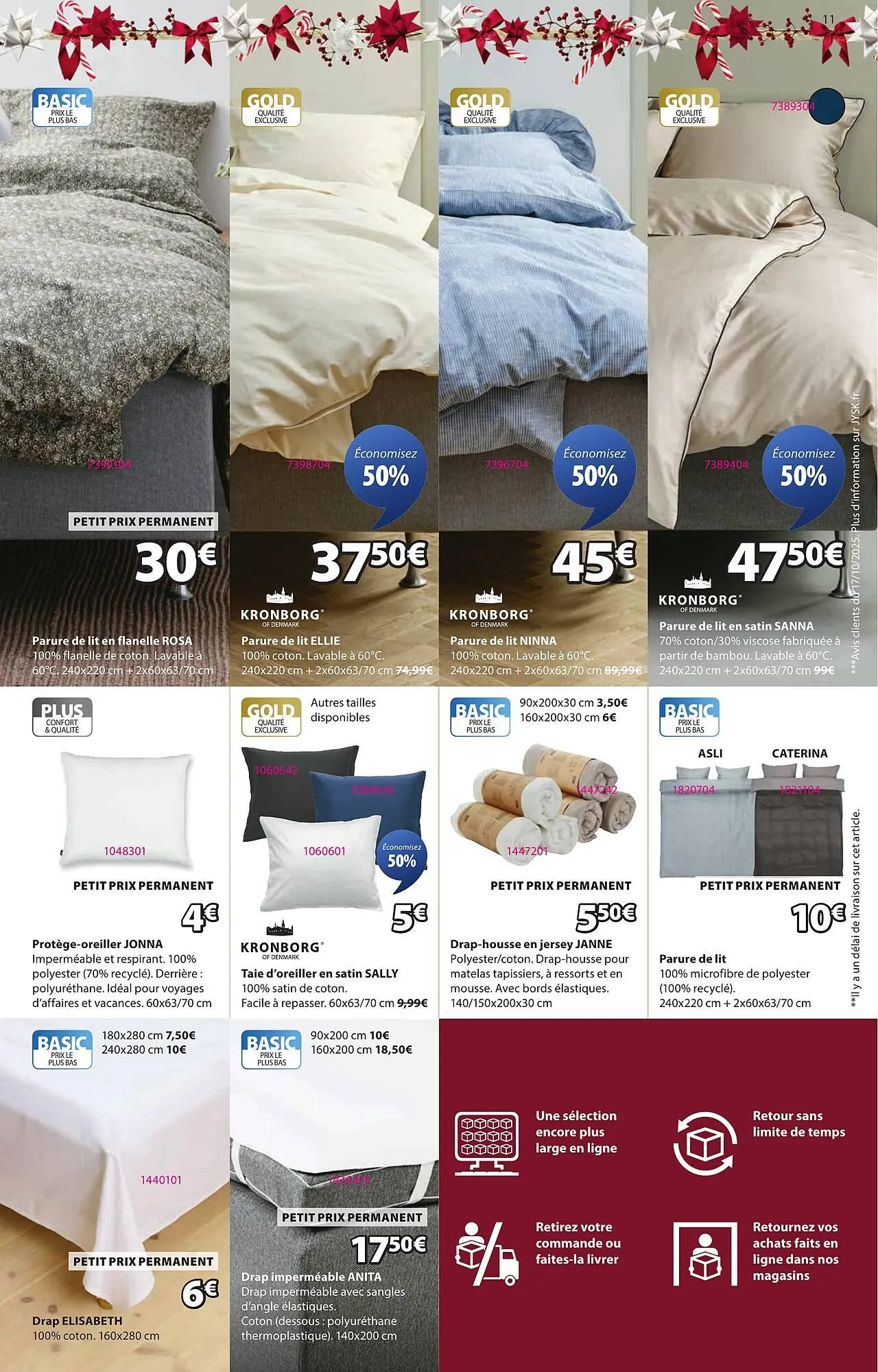 Catalogue JYSK du 9 décembre au 31 décembre 2025 - Catalogue page 11