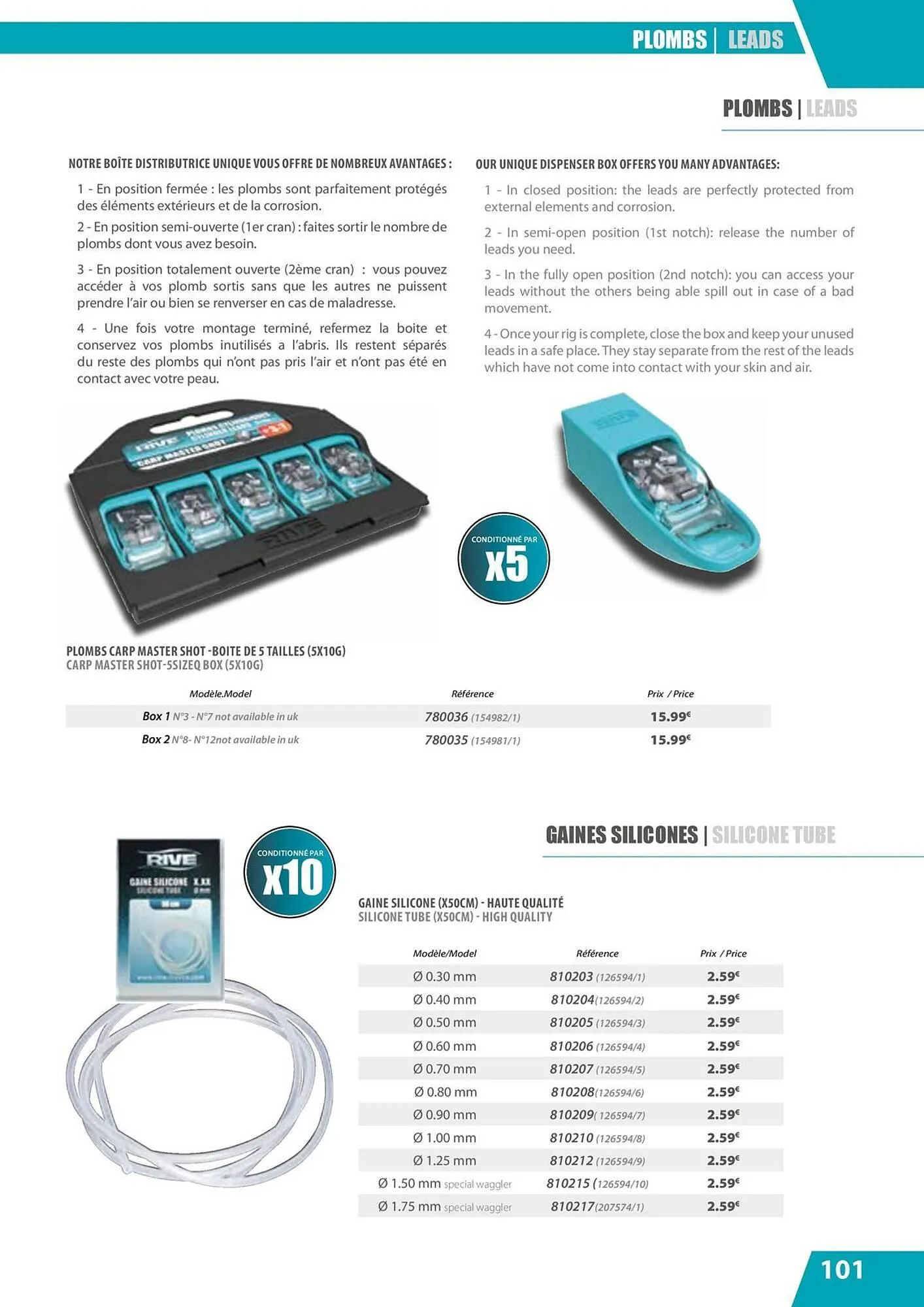 Catalogue Pacific Pêche du 30 septembre au 30 décembre 2025 - Catalogue page 101