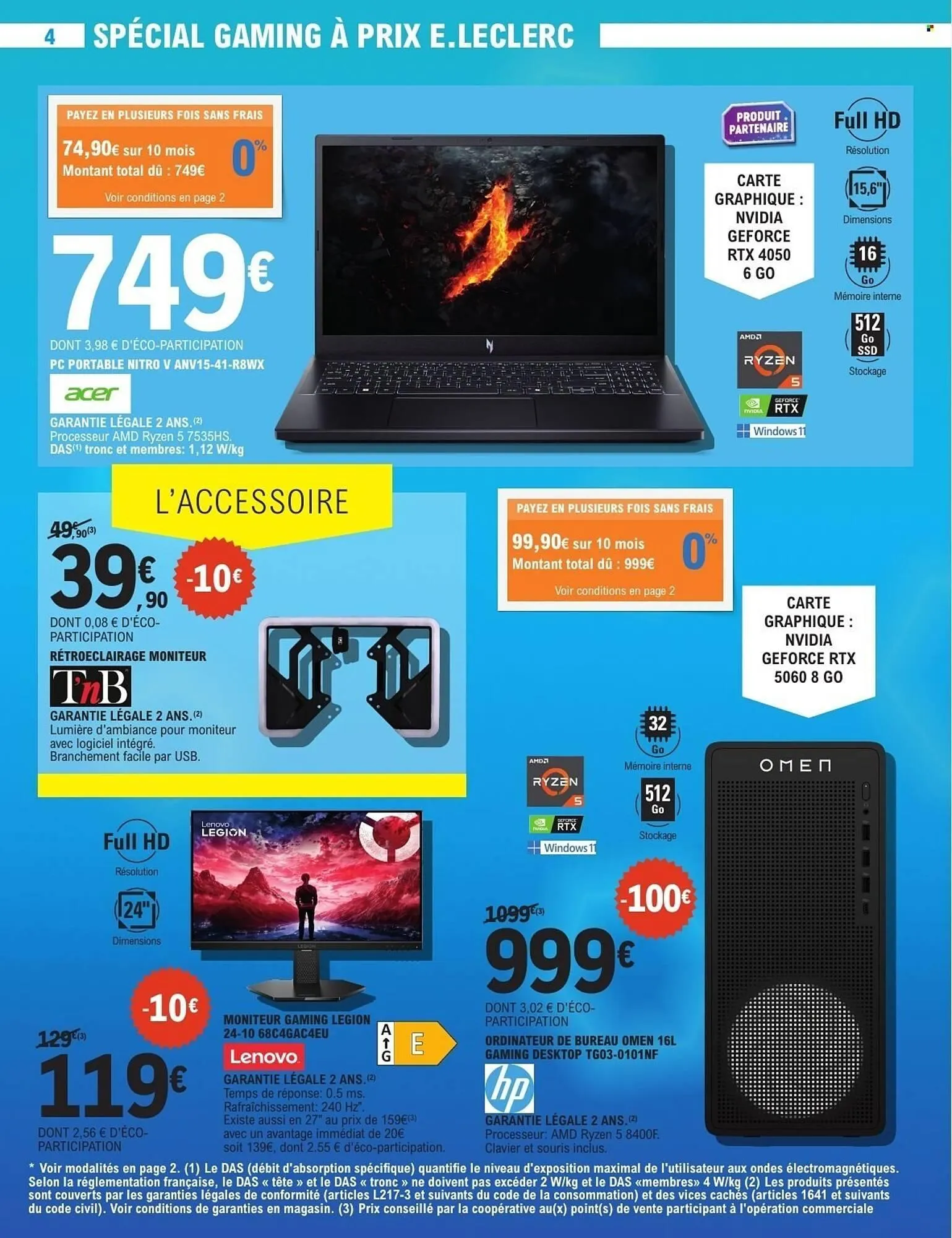 Catalogue E.Leclerc du 28 octobre au 8 novembre 2025 - Catalogue page 4