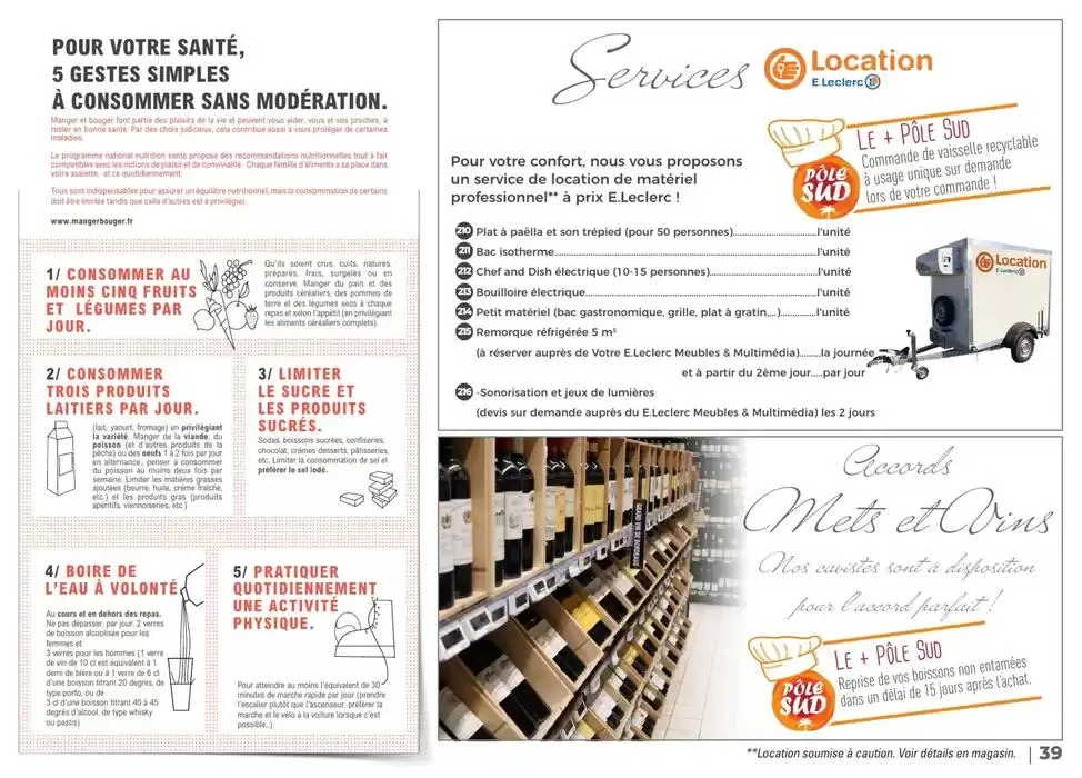 CARTE TRAITEUR 2025 du 3 janvier au 29 novembre 2025 - Catalogue page 32