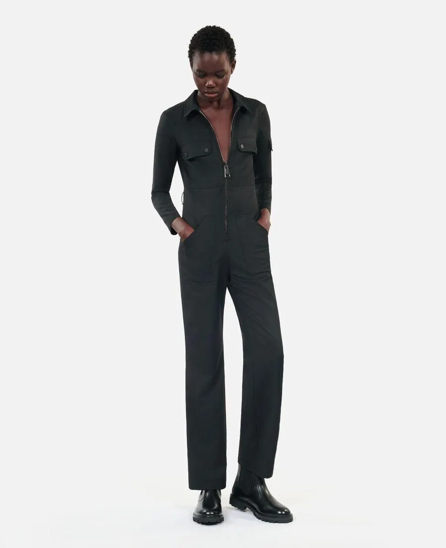 Combinaison The Kooples x Carolina Ritzler noire en laine