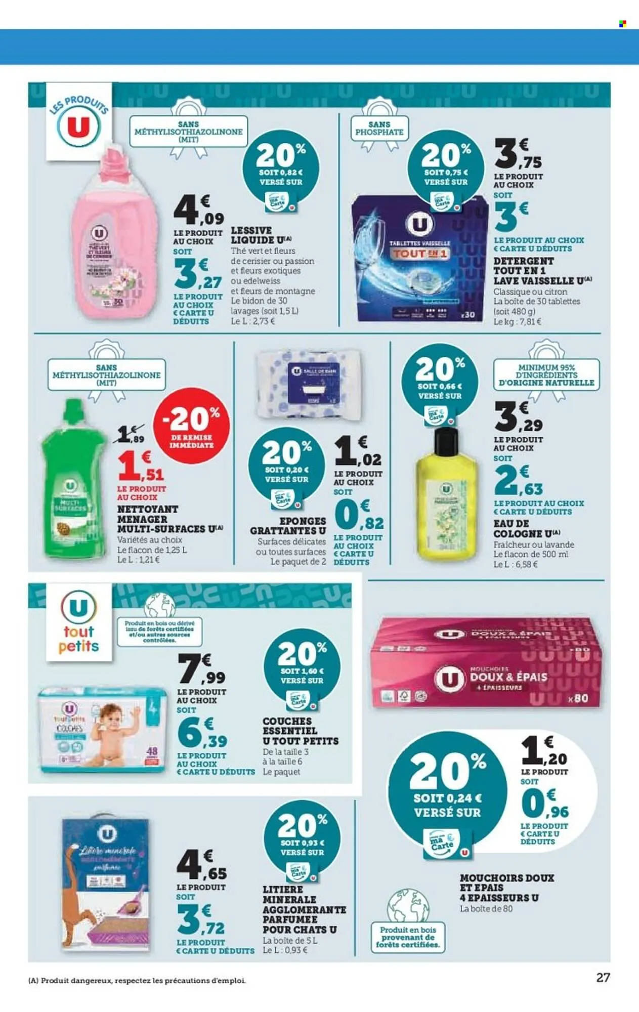 Catalogue Super U du 29 avril au 11 mai 2025 - Catalogue page 27