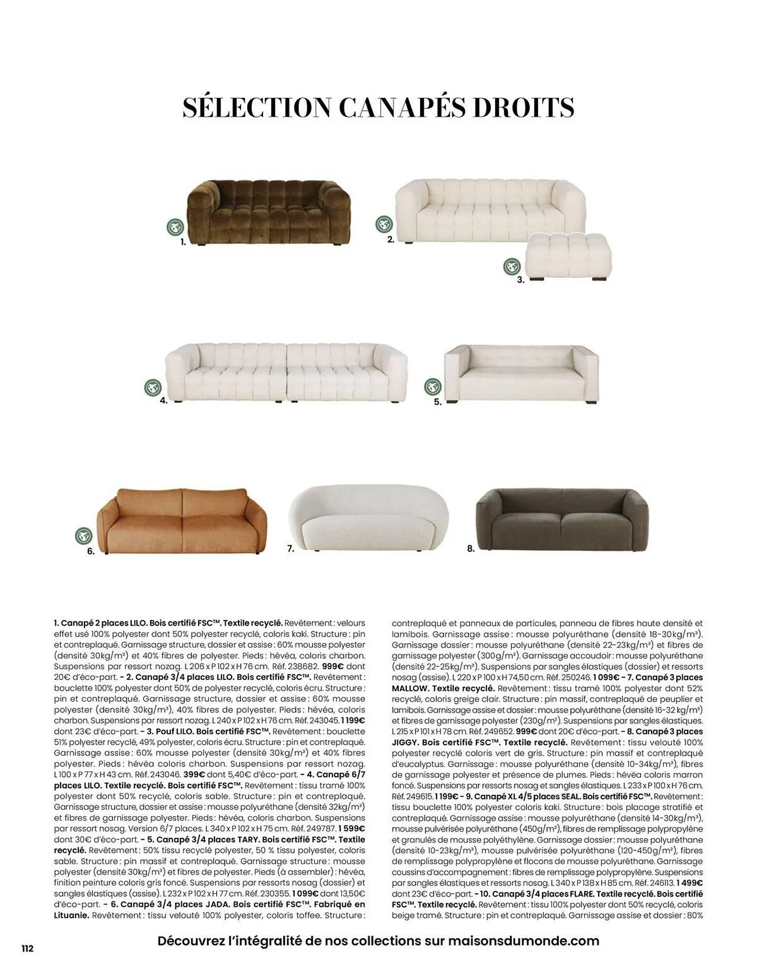 Catalogue Maisons du Monde du 11 décembre au 31 décembre 2025 - Catalogue page 112