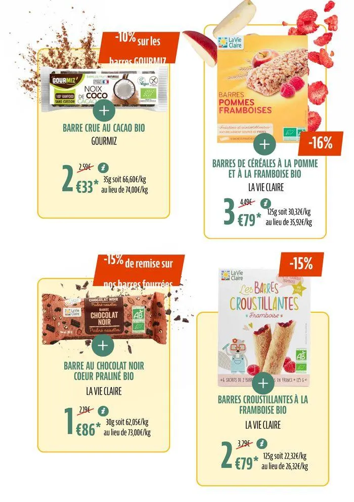 Tutes Nos Promos Bio Pour Un Ete Savoureux du 28 juin au 7 juillet 2024 - Catalogue page 24