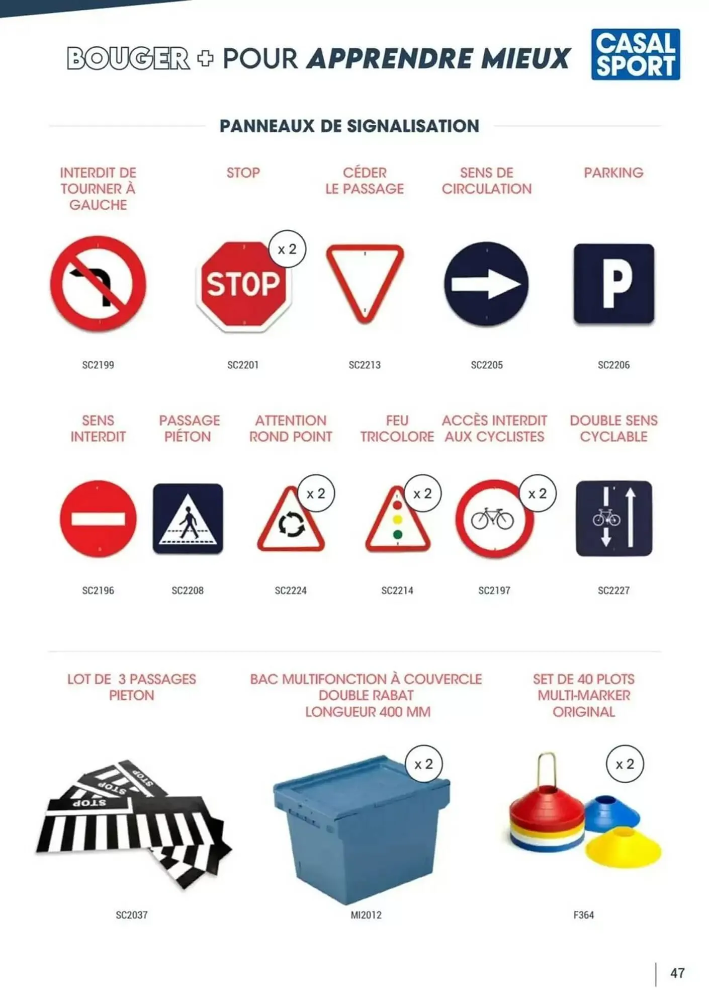 Catalogue Casal Sport du 15 avril au 31 mai 2026 - Catalogue page 47