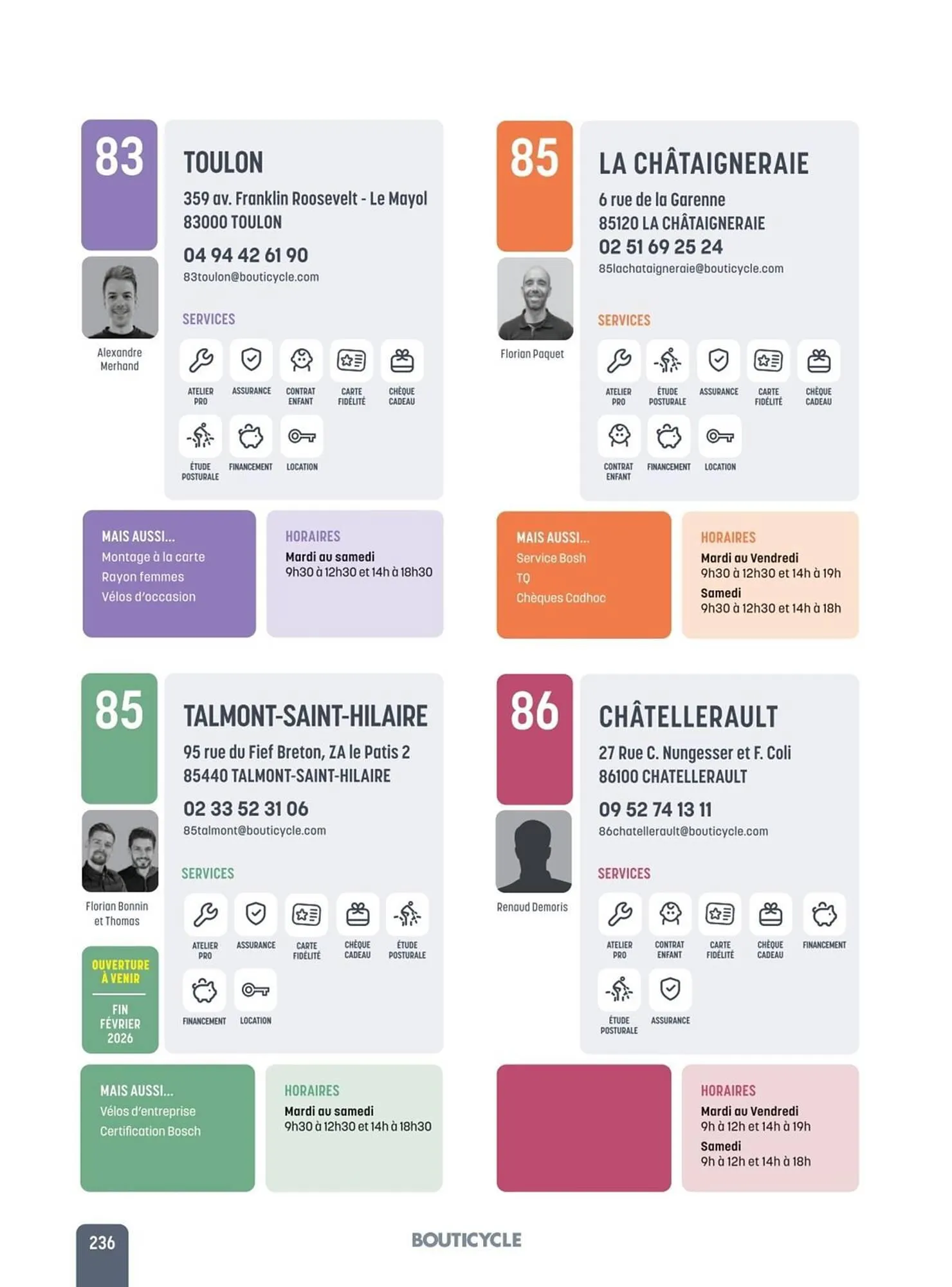 Catalogue Bouticycle du 27 janvier au 31 décembre 2026 - Catalogue page 236