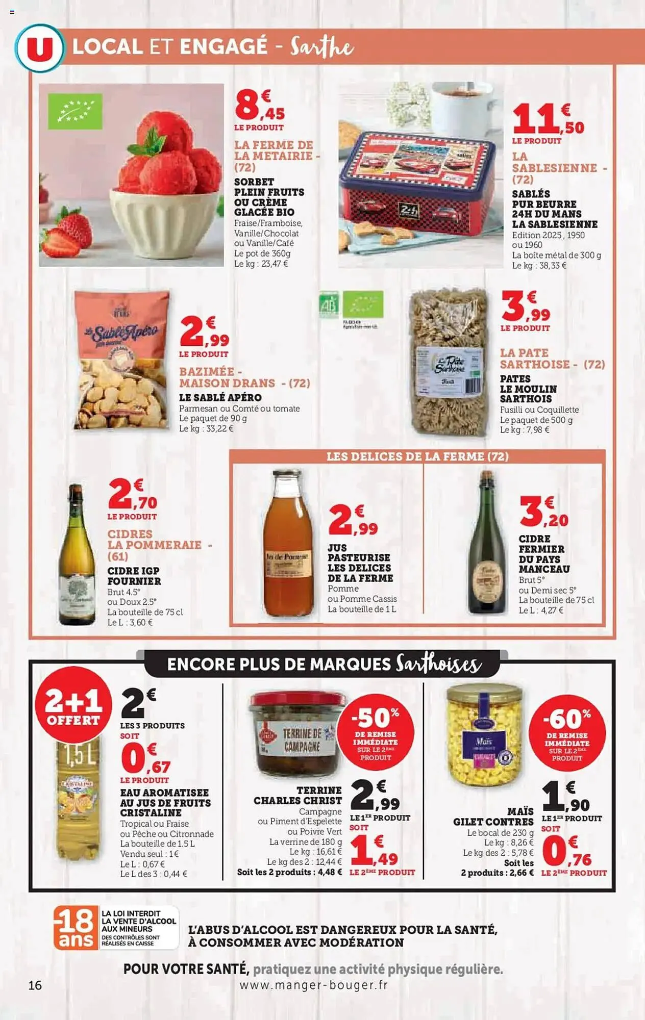 Catalogue Super U du 24 juin au 6 juillet 2025 - Catalogue page 16