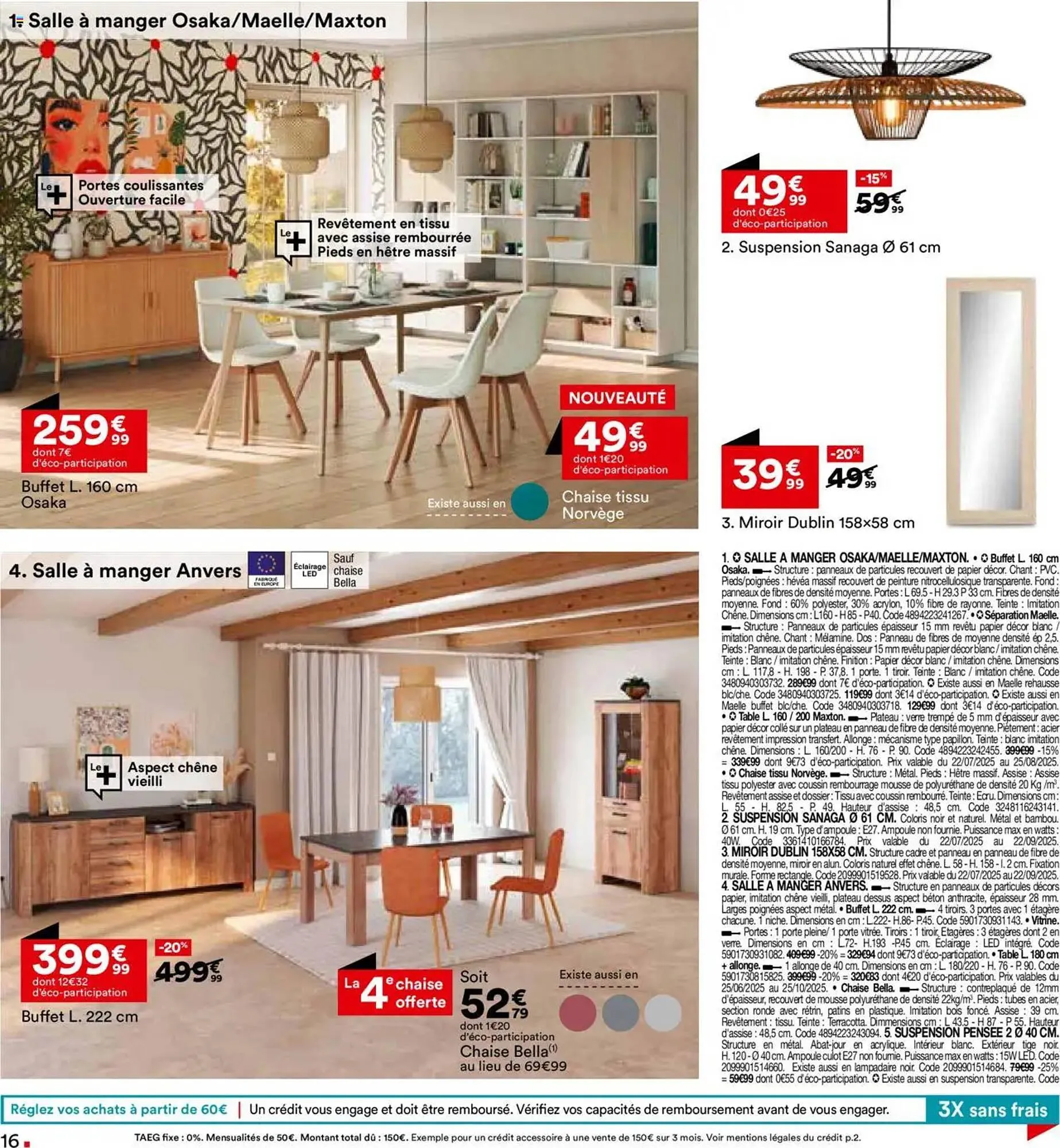 Catalogue BUT du 22 juillet au 25 août 2025 - Catalogue page 16